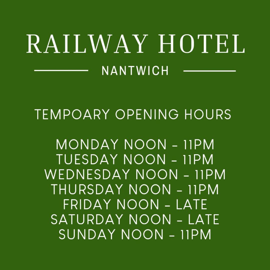 The Railway Hotel Nantwich Zewnętrze zdjęcie